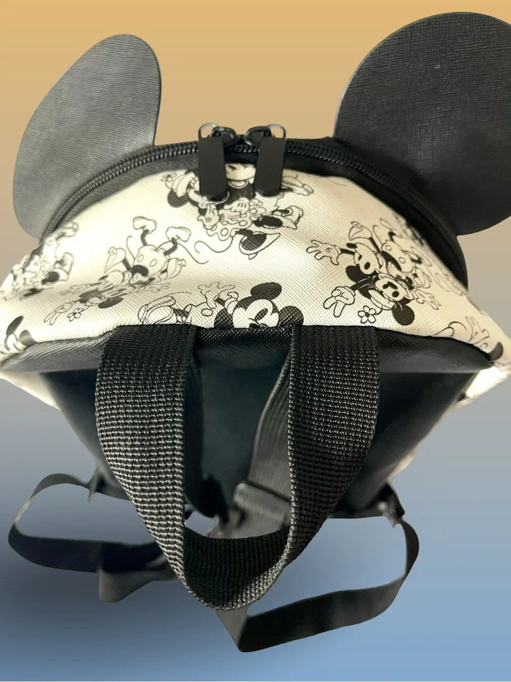 Disney Mickey & Minnie Mouse Mini Backpack Bioworld 11.5